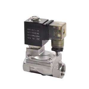 COVNA Vente de liquidation B2B HK11 DN15 1/2 pouce électrovanne à eau en laiton 2 voies 24VAC normalement fermée avec minuterie - Product Image 1