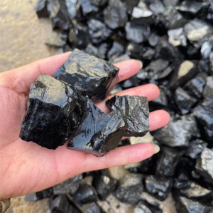 Nuovi arrivi prodotti spirituali pietre naturali cristalli curativi minerali roccia grezza Elite <span class=keywords><strong>shungite</strong></span> pietre grezze per la decorazione - Product Image 5