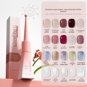 เจลสีทาเล็บใส 60 สี ขนาด 10 มล. เจลยูวีเนื้อเจลใส ติดทนนาน ใช้กับหลอดไฟ LED สำหรับทำเล็บ - Product Image 1