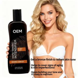 Gran oferta, aceite de bronceado orgánico oscuro vegano Natural de etiqueta privada personalizada con aceite de árbol de té y vitamina E de Aloe Vera - Product Image 2