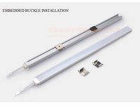 Lumière LED avec boucle intégrée de haute qualité, bande dure, montage en Surface sur barre, en aluminium, pour cuisine intérieure, 6w, 12w, Smd, sous-meuble