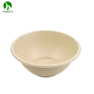 Offre Spéciale jetable biodégradable à emporter pulpe naturelle canne à sucre bagasse bol à salade rond boîte à lunch écologique avec couvercle - Product Image 3