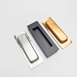 Armoires encastrées de style européen en acier inoxydable 304, portes de placard, tiroirs invisibles, poignées à fente, pour atelier et appartement - Product Image 5