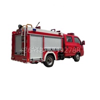 Japon 1suzu FOTON 4x2 bois forêt incendie camion de sauvetage éclairage feu tendre 2000 litres 5 portes mini camion réservoir d'incendie