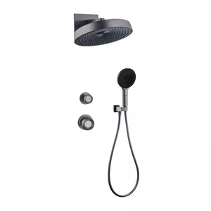 Ensemble <span class=keywords><strong>de</strong></span> salle <span class=keywords><strong>de</strong></span> bain avec colonne <span class=keywords><strong>de</strong></span> douche chromée <span class=keywords><strong>de</strong></span> haute qualité à double poignée et mitigeur <span class=keywords><strong>de</strong></span> bain <span class=keywords><strong>pivotant</strong></span> pour la gamme <span class=keywords><strong>de</strong></span> douches Mapuche Maine Gem Quality - Product Image 3