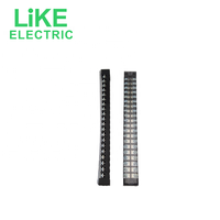 Bloc de jonction électrique TB-1520L 15A 20 positions à connexion rapide, bornier fixe en cuivre, connecteur de type électrique