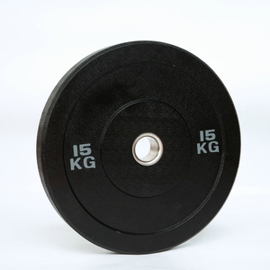 Juego de Discos de Peso de Goma con Logotipo Personalizado al por Mayor 2024, Discos de Peso de Colores para Barra y Pesas - Product Image 3