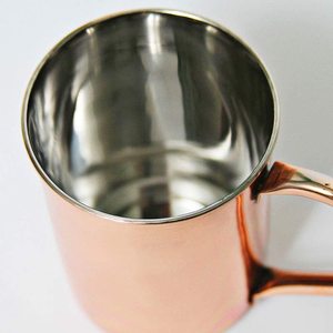 Taza de cerveza y café de mula de Moscú de acero inoxidable, taza de cobre martillado para <span class=keywords><strong>Leven</strong></span> Experimental Linkwood Linlithgow - Product Image 4