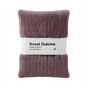 Plush Reversible <b>Sherpa</b> <b>Blanket</b> Everest King Size Xl Lila Solid Color Minimalist Style All-Season Bedding for Adults 100% Polyes - Product Image 1