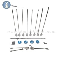Outil de décodage de serrure professionnel SG 6860/6880, détection de combinaison à 8/9 lames, fabrication de clés non destructive, ATM