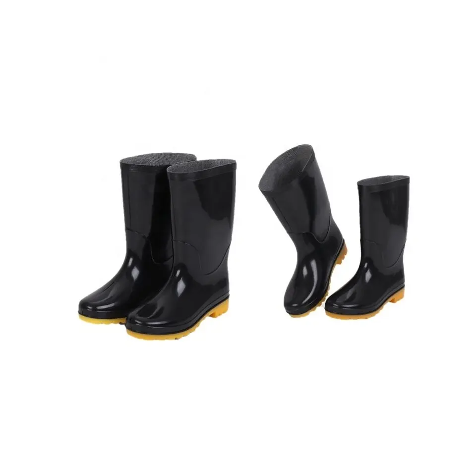 New Design Durable Proof Gumboot Fishing Rain Shoe Water Adult Pvc Boots
