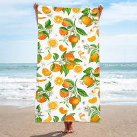 GEOMETRY Spring Beach Towels Quick Dry Microfiber Cloth Summer Dish Towels Drying Premium Abstract Pattern Swimming Bath Towel