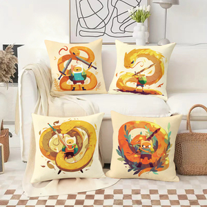 ชุดหมอนรูปมังกรและดาบธีมผจญภัยสำหรับตกแต่งวันหยุดให้ดูอบอุ่น - Product Image 2