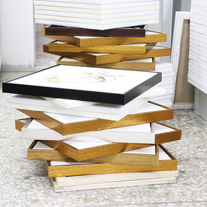 Marco en Forma de L de Resina de 3.5cm de Grosor, Estilo Moderno y Minimalista, con Montaje Gratuito, Impermeable, Marco Interior/Exterior Doble <span class=keywords><strong>para</strong></span> Pintura al Óleo - Product Image 4
