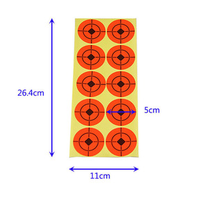 Papel Adhesivo para Tiro con Arco, Objetivo de Práctica de Tiro con Arco para Uso con Arco y Flecha - Product Image 5