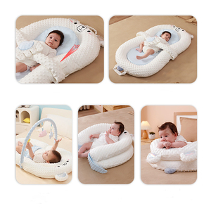 Nido para Bebés Recién Nacidos, Cunas para Niños, Juguete para Dormir con Forma de <span class=keywords><strong>Palma</strong></span>, Almohada Relajante para Recién Nacidos - Product Image 2