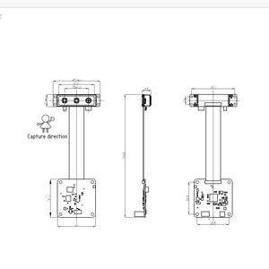 hd high definition 3D structured light MIPI Cmos Robot vision ar vr ai <strong>Face</strong> <strong>Recognition</strong> <strong>camera</strong> module - Product Image 2