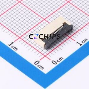 FPC-0.5FX-14PWCR-H20 FFC/FPC Connector SMD,P=0.5mm,Horizontal Mount Connector Flip Cover Type Bottom Contact 14P 0.5mm - Product Image 1