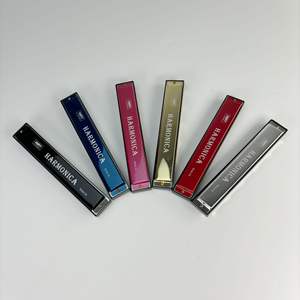 Vente en gros/OEM/<span class=keywords><strong>Prix</strong></span> d'usine Fabricant Vente en gros <span class=keywords><strong>Harmonica</strong></span> à double rangée à clé C diatonique à 24 trous Design à 6 couleurs pour les étudiants d'âge préscolaire - Product Image 1