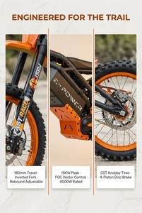 Meilleure Vente SKYLEAP <span class=keywords><strong>Moto</strong></span> Tout-Terrain à Double Transmission par Courroie et Chaîne, Vitesse 100 km/h, pour Vente en Gros aux Magasins Off-Road - Product Image 5