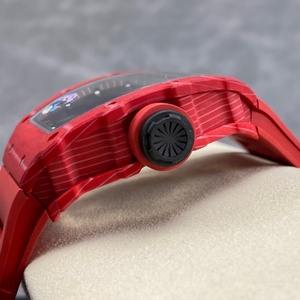 Relojes para Hombre al por Mayor, RM3502, Ultra Ligeros, con Esfera Hueca de Fibra de Carbono, Movimiento Mecánico Automático, Correa de Silicona Transpirable - Product Image 3