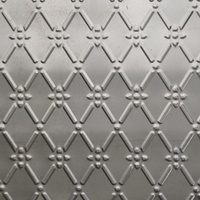 Machine de gaufrage de feuille décorative de plaque d'acier inoxydable d'ondulation d'eau à la mode pour le plafond