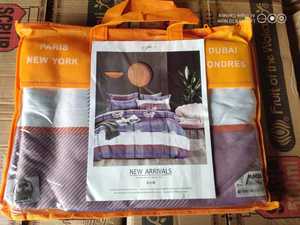 ชุดผ้าปูที่นอนขนาดควีนและคิงไซส์ 90gsm ขายส่ง พร้อมผ้าปู <span class=keywords><strong>2</strong></span> ผืน และปลอกหมอน <span class=keywords><strong>2</strong></span> ใบ ชุดผ้าปูที่นอน 100% โพลีเอสเตอร์ - Product Image 6