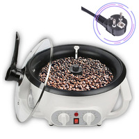 Machine à popcorn multifonctionnelle antiadhésive 220V pour usage domestique, contrôle de la température, torréfacteur électrique de grains de café