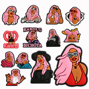 <span class=keywords><strong>KAROLG</strong></span> Charms para niñas, accesorios para zapatos, botón de hebilla, personalización personalizada, charms para zapatos - Product Image 1