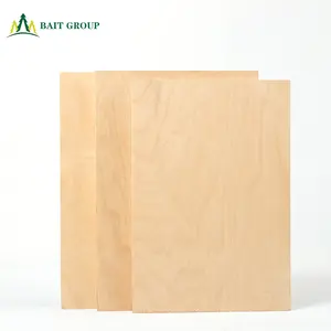 wholesale linyi first level birch 4x8 natural wood 18mm AA grade plywood for furniture