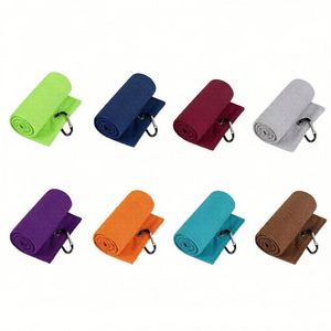 Toalla de Golf Premium Personalizada con Diseño de Waffle, Secado Rápido, Ligera, para Limpieza de Pelotas y Actividades al Aire Libre - Product Image 1