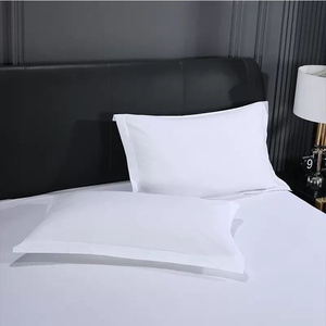 Mayorista Blanco Poliéster 5 <span class=keywords><strong>Estrellas</strong></span> Color Sólido Funda Nórdica 4 piezas Blanco Hotel Juego de Cama Mayorista - Product Image 2