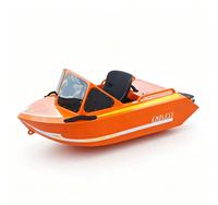 Bateau à moteur électrique pour une personne, 25 kW, EPP, 72 V, batterie au lithium, vitesse maximale 60 km/h, mini jet-boat électrique pour lac et plage