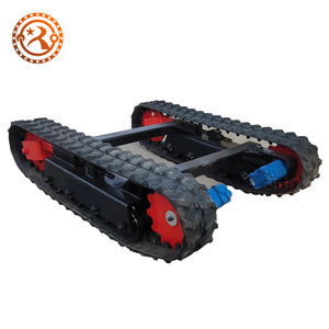 Châssis à chenilles en caoutchouc tout-terrain personnalisé, adapté aux concasseurs, véhicules à chenilles haute durabilité, conduite stable et robuste - Product Image 6