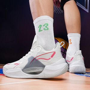 Net Surface Breathable ultra Light <strong>Basketball</strong> <strong>Shoes</strong> Men's Sports Students Casual Running tide <strong>Shoes</strong> - Product Image 4