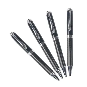 Promotional gift carbon fiber multifunction customized high quality personalized metal ball pen