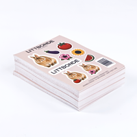 Lembar Stiker Kustom Vinyl Tahan Air Die Cut Label Stiker Lembar Logo Personalisasi Kartun Anak-anak Hewan Unicorn Hadiah Pesta