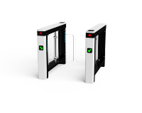 Barrière pivotante automatique personnalisable, tourniquet piéton intelligent, contrôle de canalisation pour aéroport et lieux publics