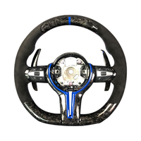Volant en fibre de carbone avec écran LED pour M2 M3 M4 M5 M6 X5M X6M F80 F30 F10 F16 F32 F36 Amélioration de l'intérieur
