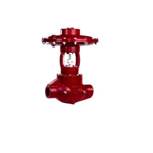 วาล์วควบคุมแรงดันสูง EFG 2150 SMT PB 2 IV Kimray แบบมีโครงเหล็กนำทาง ใช้แล้ว ตัวควบคุมแรงดันวาล์วแบบ Dump พร้อมตัวเรือนเกลียว NPT ตัวเมีย 1500 Psig - Product Image 2