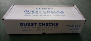 แผ่นตรวจสอบของผู้เข้าพัก-สมุดบันทึกเซิร์ฟเวอร์-แผ่นพนักงานเสิร์ฟหมายเลขการสั่งซื้อ - Product Image 5