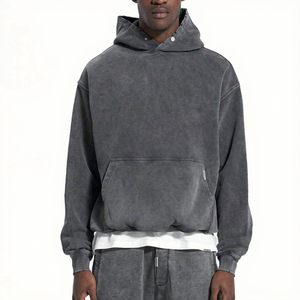 Sudaderas con Capucha Personalizadas para Hombre, Estilo Urbano con Estampado Puff, para Propietarios de Marcas Estadounidenses, Suministro Rápido de Fábrica - Product Image 1