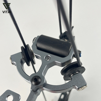 Arco de bolas de acero de alto rendimiento con estructura de aluminio CNC y 80 por ciento de descarga de tensión