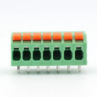 Borniers de raccordement rapide de type épissure 7P, prises femelles 3,5 mm, connecteurs, accessoires PA66/Cuivre/Acier inoxydable