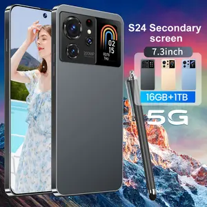 智能手机华为S24超Mate40 RS 7.3英寸5g手机OEM 16 + 512GB双卡安卓智能手机