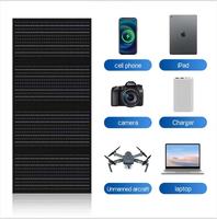 Module solaire monocristallin pliable 60W, étanche IP67, panneau de charge solaire portable pour station d'alimentation extérieure, OEM ODM
