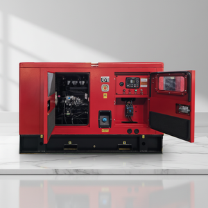 Générateurs silencieux portables à courant alternatif triphasé, groupe électrogène haute puissance 12 kW-50 kW, générateur commercial pour alimentation mobile d'urgence - Product Image 4