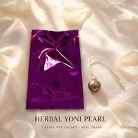 Perle de désintoxication Yoni à dose unique 1 pièce, mélange d'herbes anti-inflammatoires, pH équilibré, emballage en sachet, étiquette personnalisée, prêt pour l'OEM