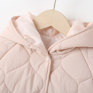 Doudoune <span class=keywords><strong>rose</strong></span> à capuche pour enfant en bas âge, <span class=keywords><strong>manteau</strong></span> chaud à la mode pour bébé fille, nouvelle collection hiver 2023 - Product Image 5