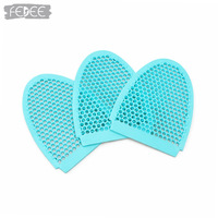 Nouvelle Arrivée Brosse Faciale en Silicone Mini Manuelle Réutilisable Double Face en Maille pour Enlever les Points Noirs et Nettoyer les Pores